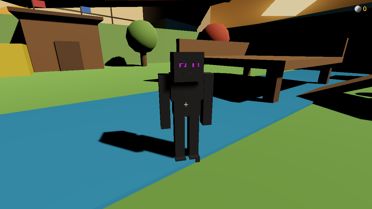 Paintball minigame in Bloxcraft